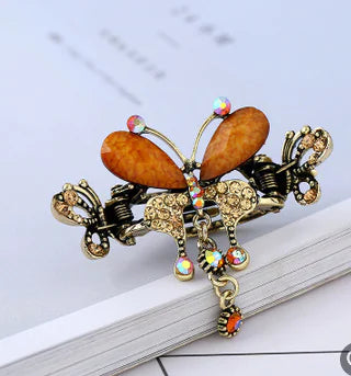 Butterfly Hair Clips for Women (Set of Hair Accessories)