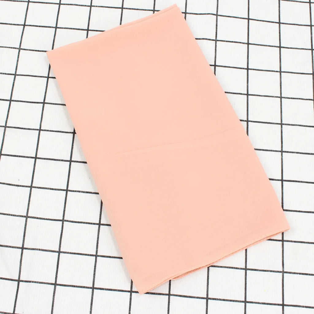 Pearl chiffon scarf solid color shawl