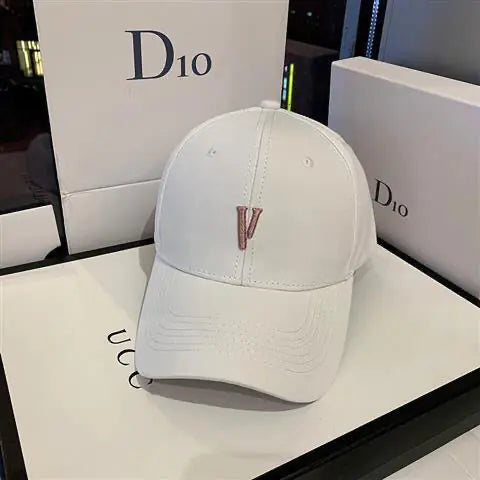 V Letter Baseball Cap 2023 Casual for Men
