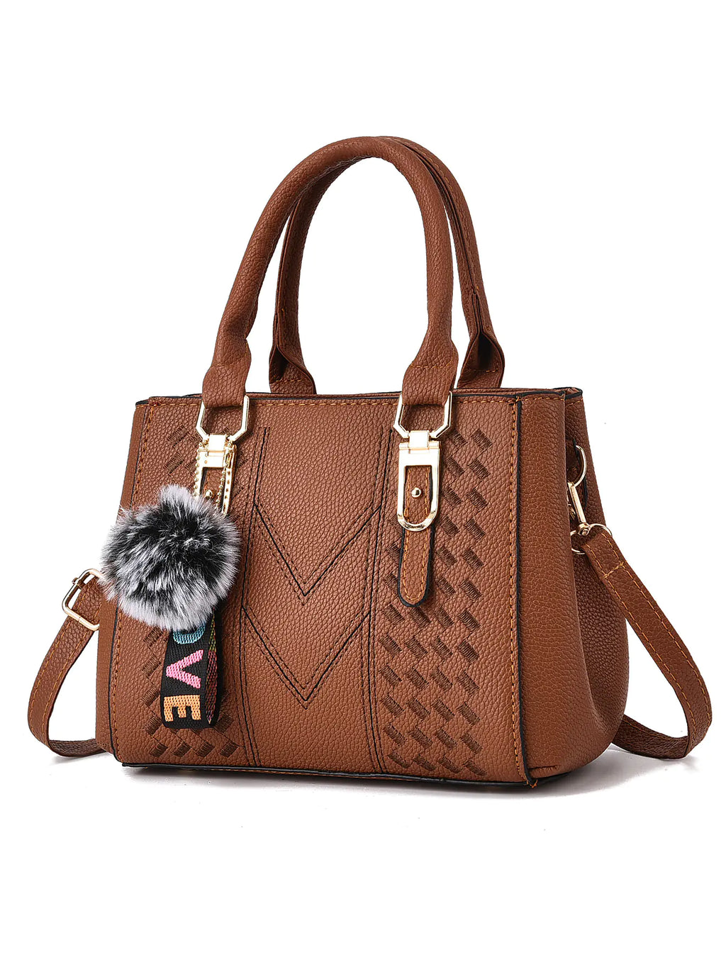 Women's Embroidered Tote Bag for Autumn/Winter Fashion