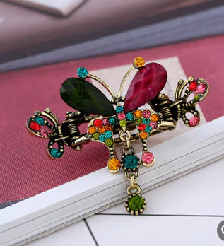 Butterfly Hair Clips for Women (Set of Hair Accessories)