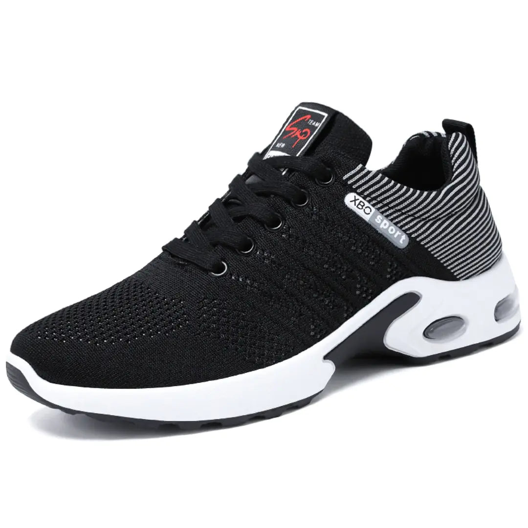 Breathable Lace-Up Casual Running Shoes for Men