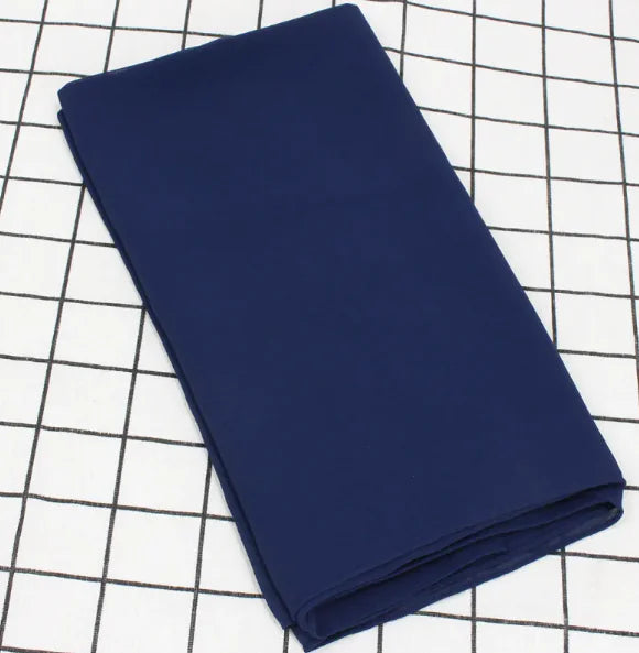 Elegant Pearl Chiffon Scarf - Solid Color Muslim Shawl (Women's)