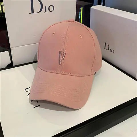 V Letter Baseball Cap 2023 Casual for Men