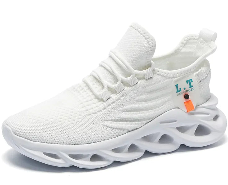 Men’s Breathable Fly-Knit Running Shoes – Lightweight Sport Sneakers for Training & Daily Wear