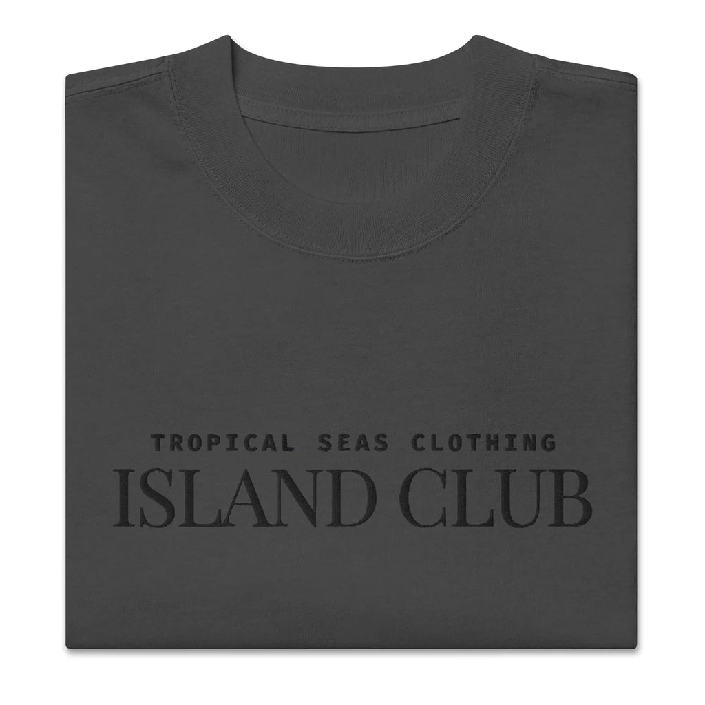 Oversized Tropical Seas faded t-shirt