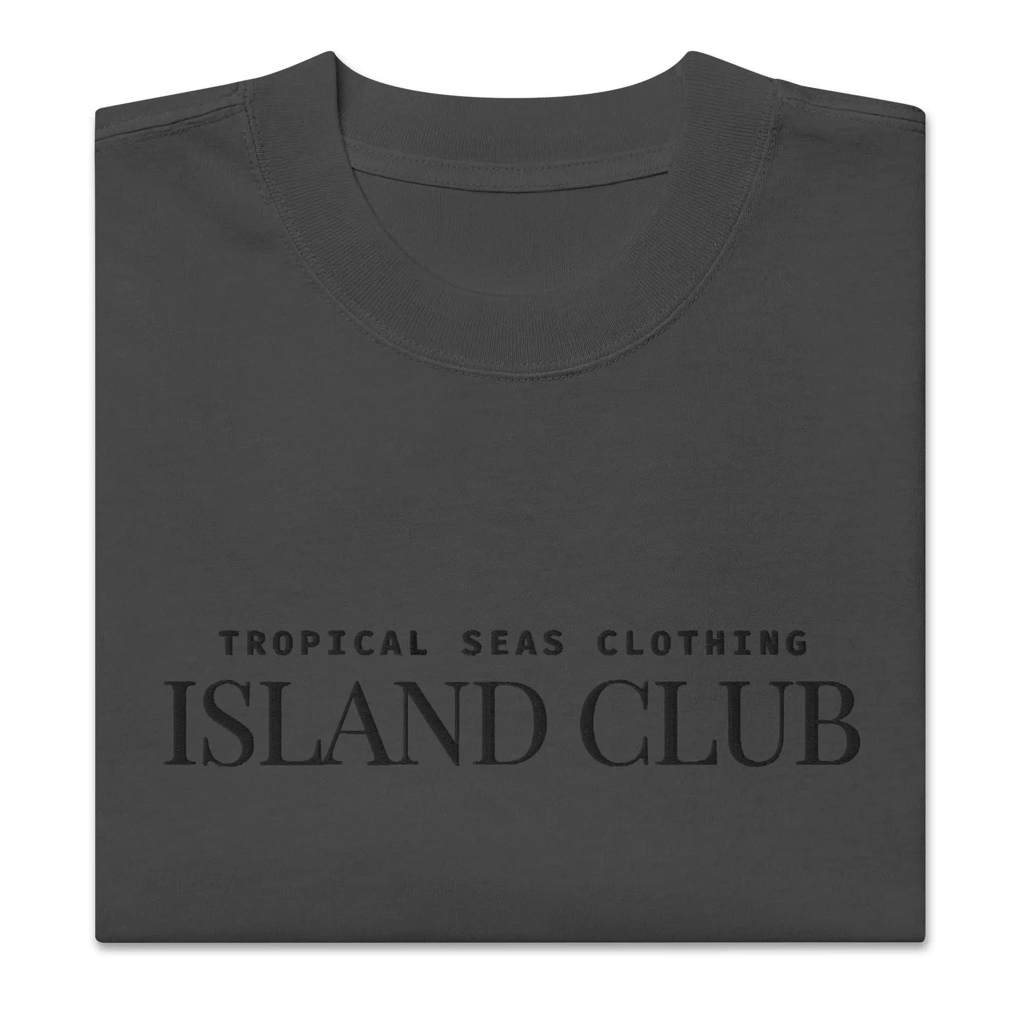 Oversized Tropical Seas faded t-shirt