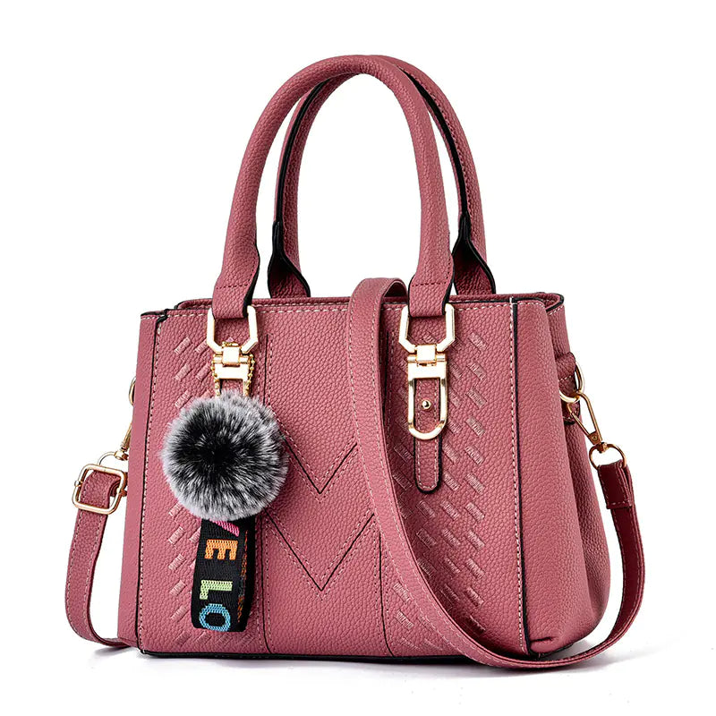 Women's Embroidered Tote Bag for Autumn/Winter Fashion