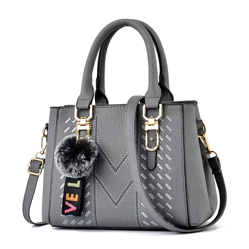 Women's Embroidered Tote Bag for Autumn/Winter Fashion