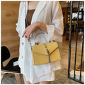 Chic Chain Bag for Women – Trendy Tassel Shoulder Bag | Small Square PU Leather Handbag