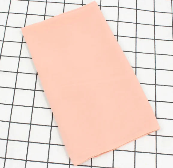 Elegant Pearl Chiffon Scarf - Solid Color Muslim Shawl (Women's)