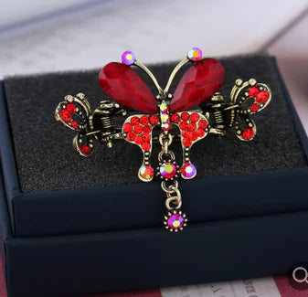Butterfly Hair Clips for Women (Set of Hair Accessories)