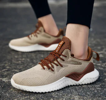 Breathable Knit Running Shoes for Men