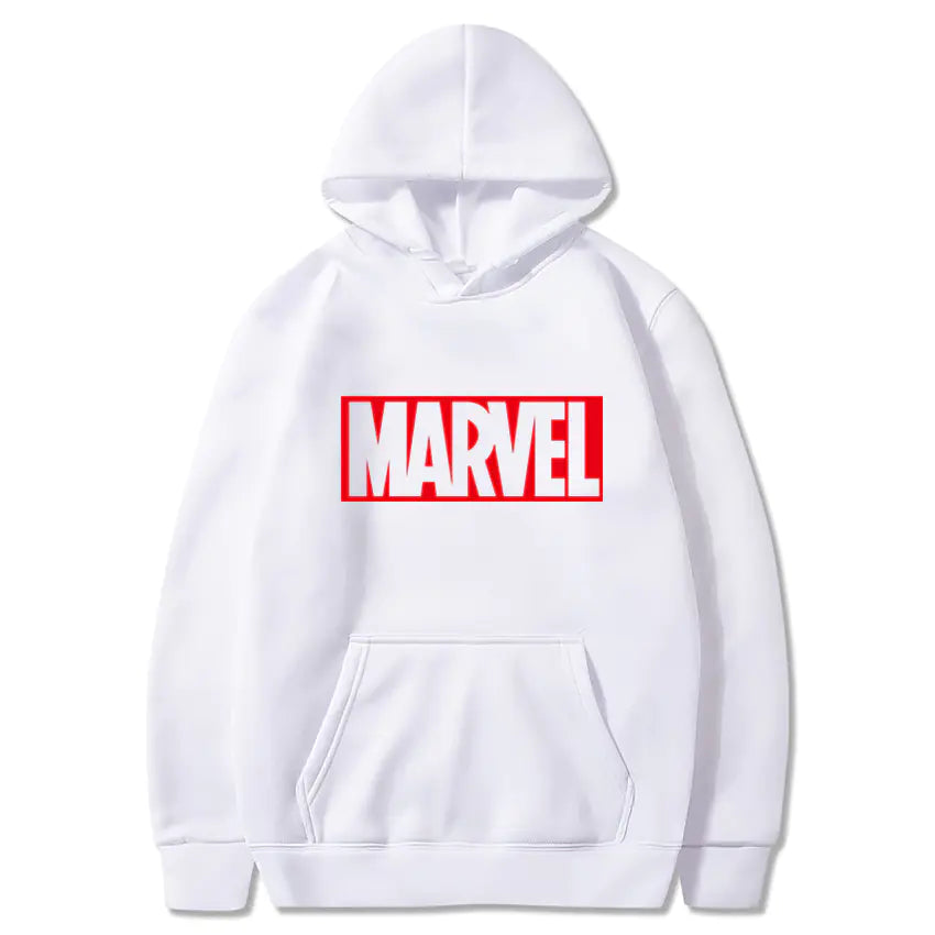 Men's Fashion Hoodie with MARVEL Print for Fall/Winter