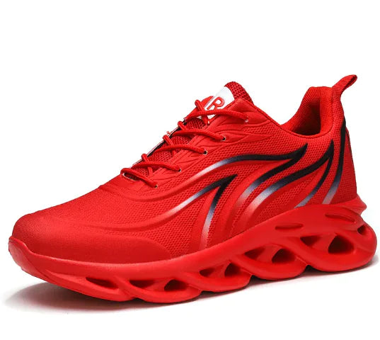 Lightweight Flame Twisted Sports Running Shoes for Men
