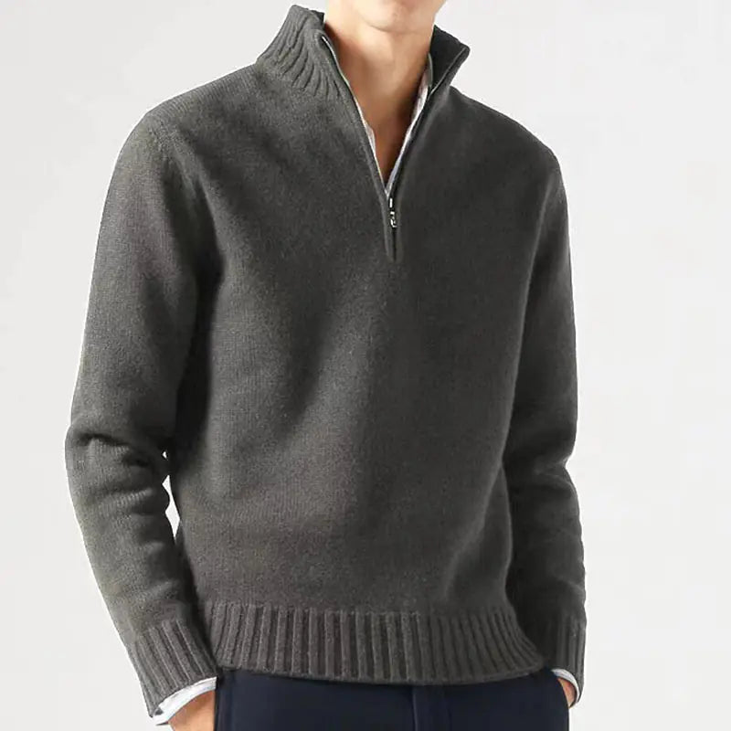 Thick Thermal Sweater for Men - Autumn and Winter