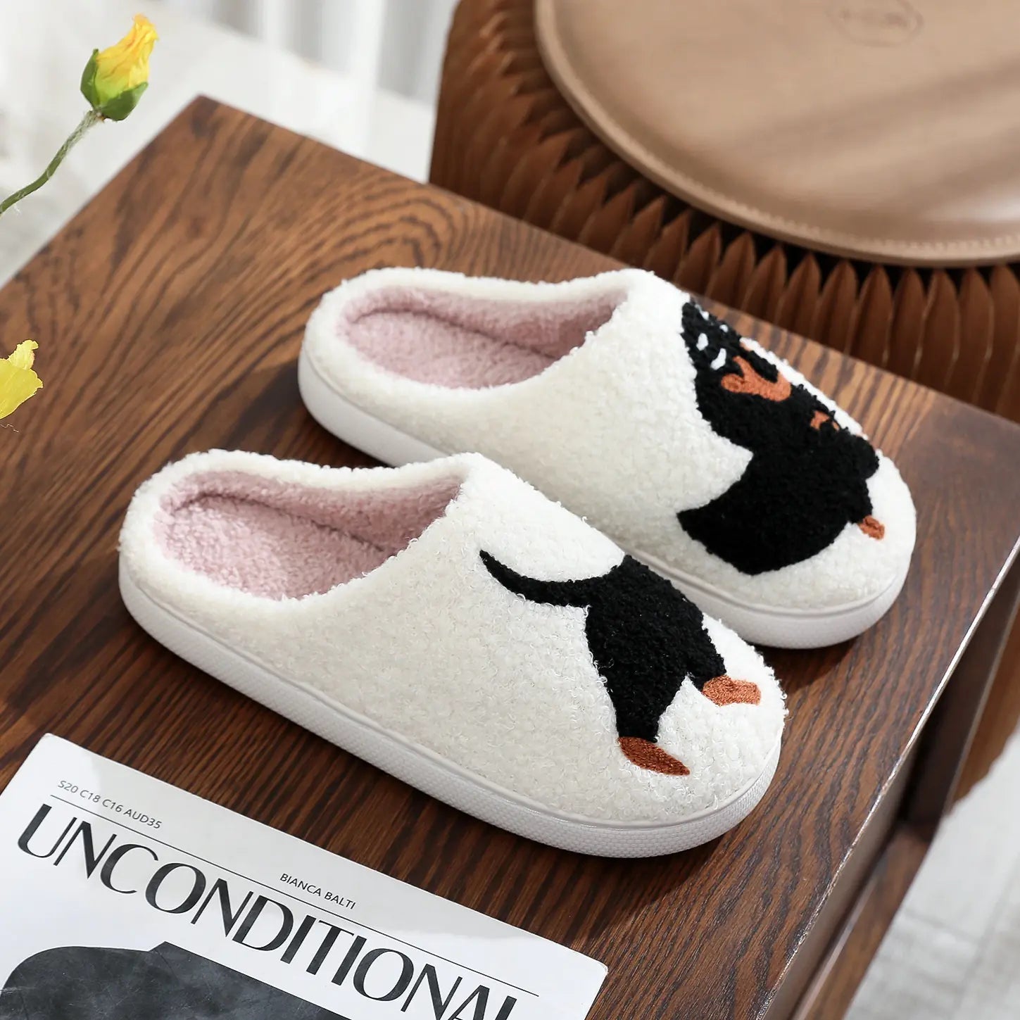 Winter Indoor Cotton Slippers for Men and Women