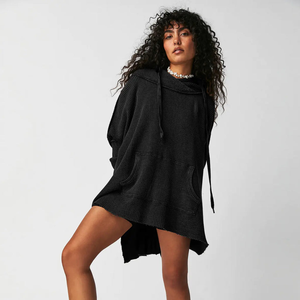Hooded Loose Sweater for Women - Fashion Brand